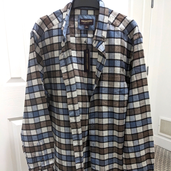Johnston & Murphy Flannel Shirt - Picture 1 of 5